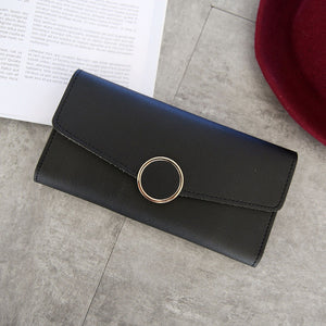 Graceful Leather Women Wallet