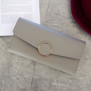 Graceful Leather Women Wallet