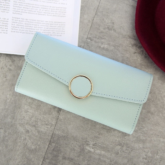 Graceful Leather Women Wallet