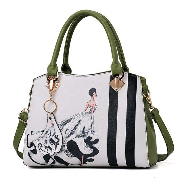 Graceful Printed Women Bag