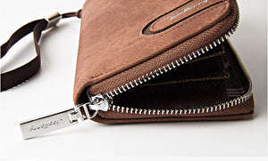 Baellerry Men Wallet with Wrist Strap