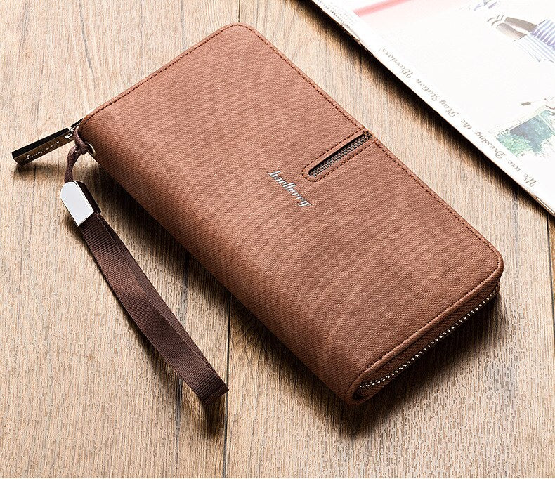 Baellerry Men Wallet with Wrist Strap