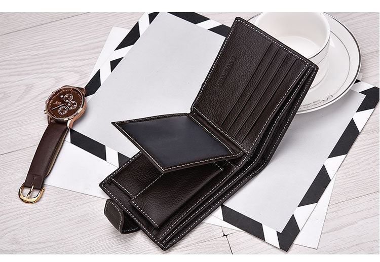 Genuine Leather Men Wallet