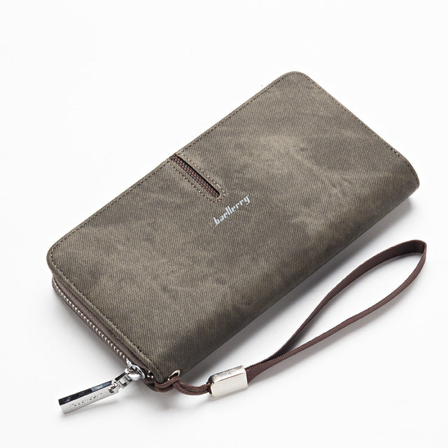 Baellerry Men Wallet with Wrist Strap