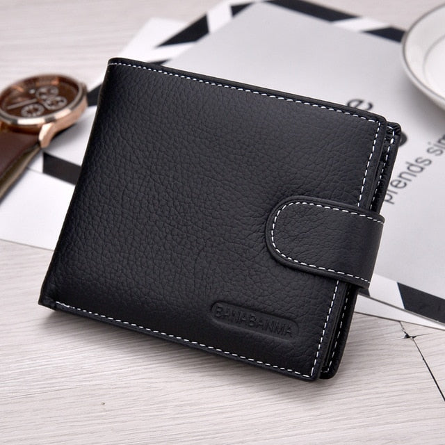 Genuine Leather Men Wallet