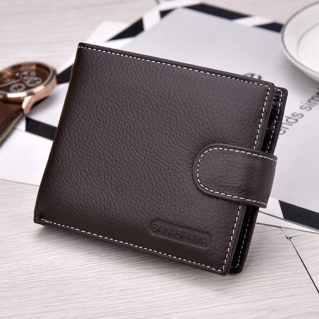 Genuine Leather Men Wallet