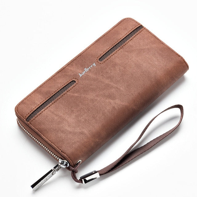 Baellerry Men Wallet with Wrist Strap