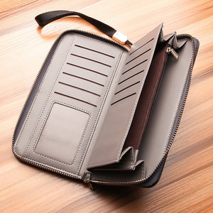 Baellerry Canvas Men Wallet with Wrist Strap