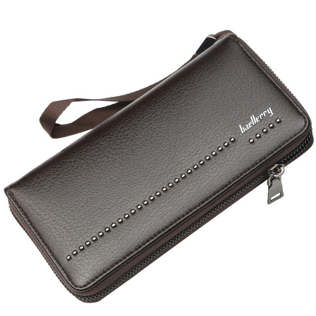 Baellerry Genuine Leather Men Wallet