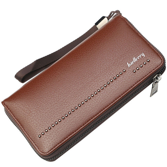 Baellerry Genuine Leather Men Wallet