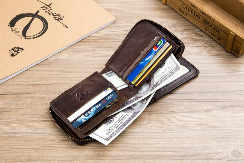 Bulky Leather Men Wallet