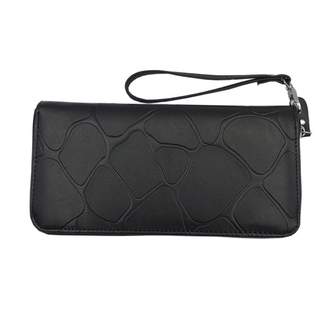 Voluminous Women Wallet with Wrist Strap