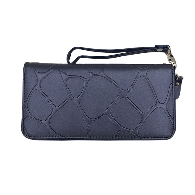 Voluminous Women Wallet with Wrist Strap