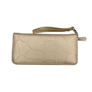 Voluminous Women Wallet with Wrist Strap