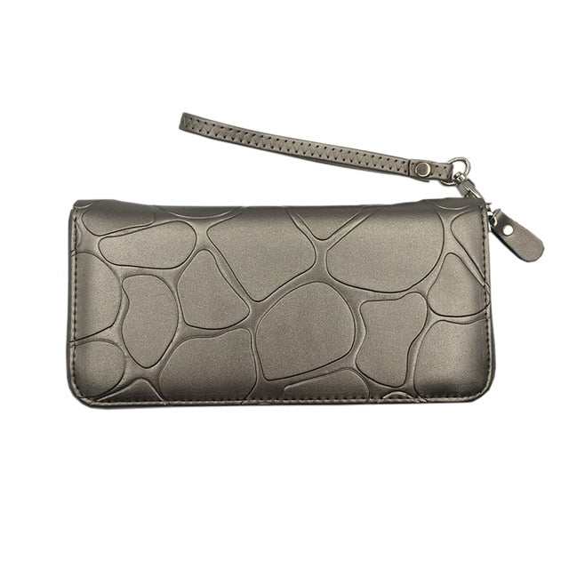 Voluminous Women Wallet with Wrist Strap